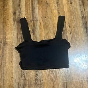 H&M Black Crop Top